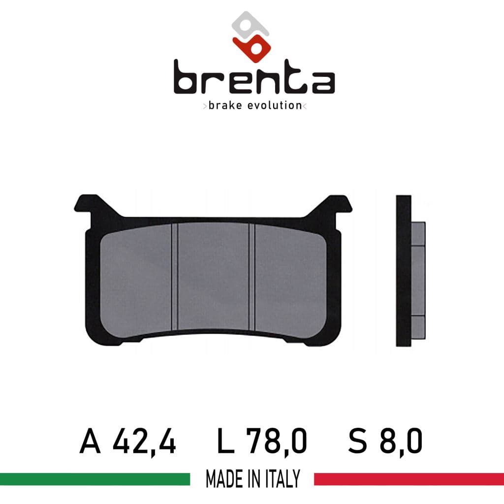 Honda CBR 1000 RR  Ön Disk Brenta Sinter Metal Fren Balata - görsel 2