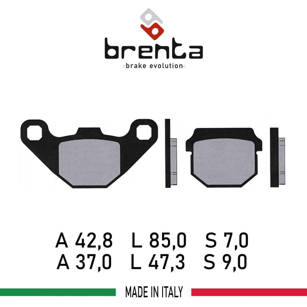 Suzuki AN 125  Ön Disk Brenta Fren Balata - görsel 2