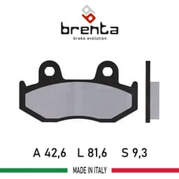 Honda DYLAN 150  Ön Disk Brenta Fren Balata - görsel 2