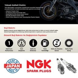 Yamaha XC 125 CYGNUS X CR7EIX Irıdıum Ngk Buji - görsel 2