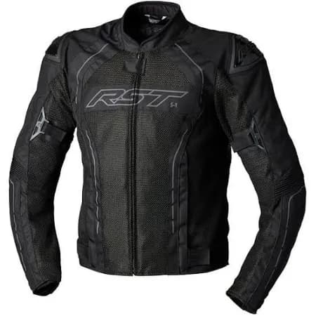 RST S1 Mesh Yazlık Motosiklet Ceketi Siyah