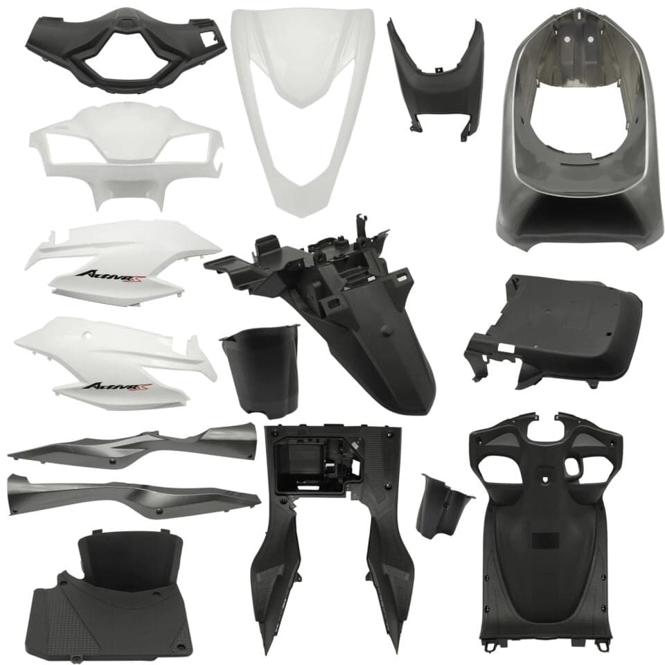 Honda Activa S Kaporta Set Beyaz (Eski Model) 16 Parça