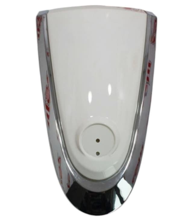 Sym Fiddle 3 125 - Fiddle 3 200 Ön Panel Orta Küçük Dekor Kapak Grenajı Beyaz