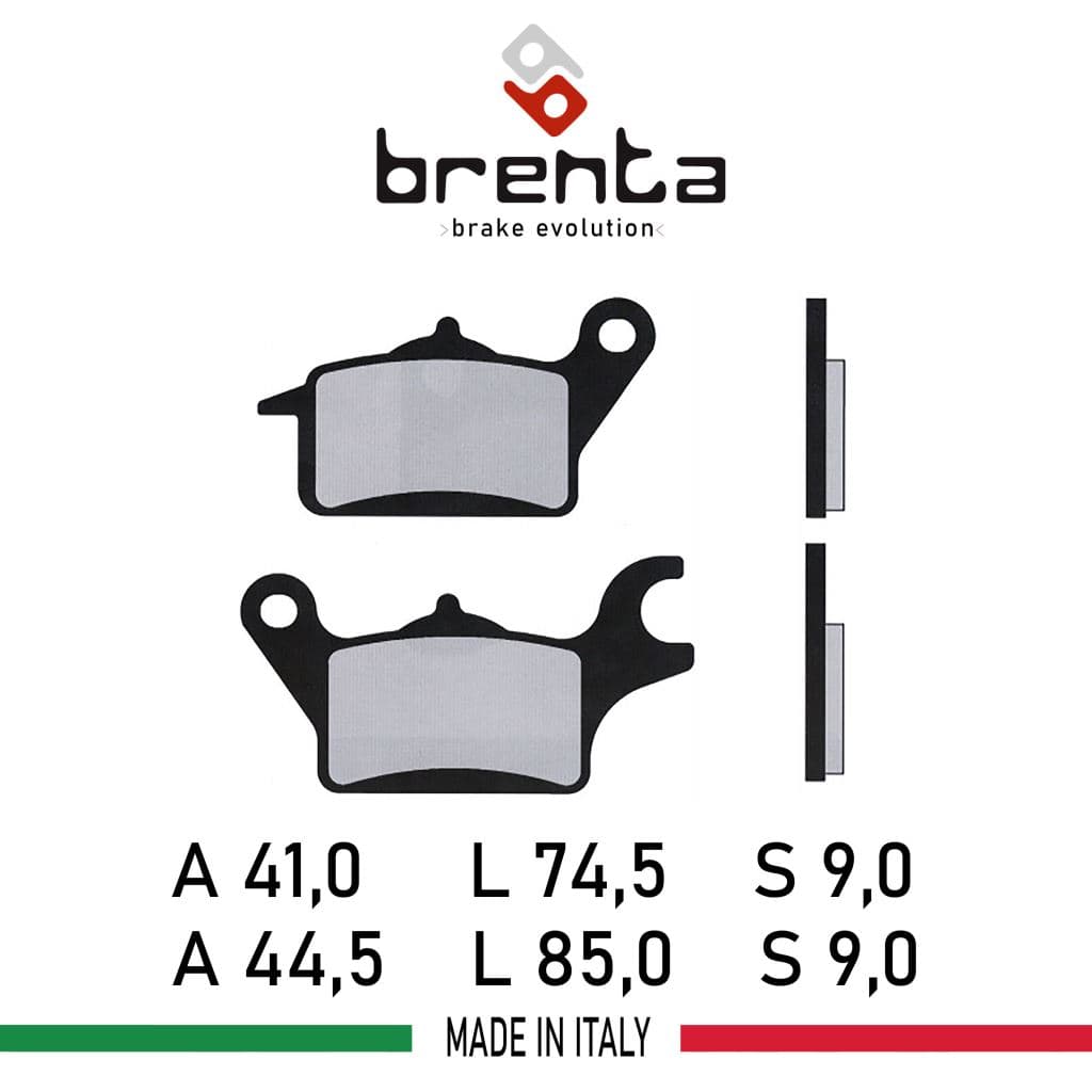 Yamaha TRICTY 125  Ön Sol Disk Brenta Fren Balata - görsel 2