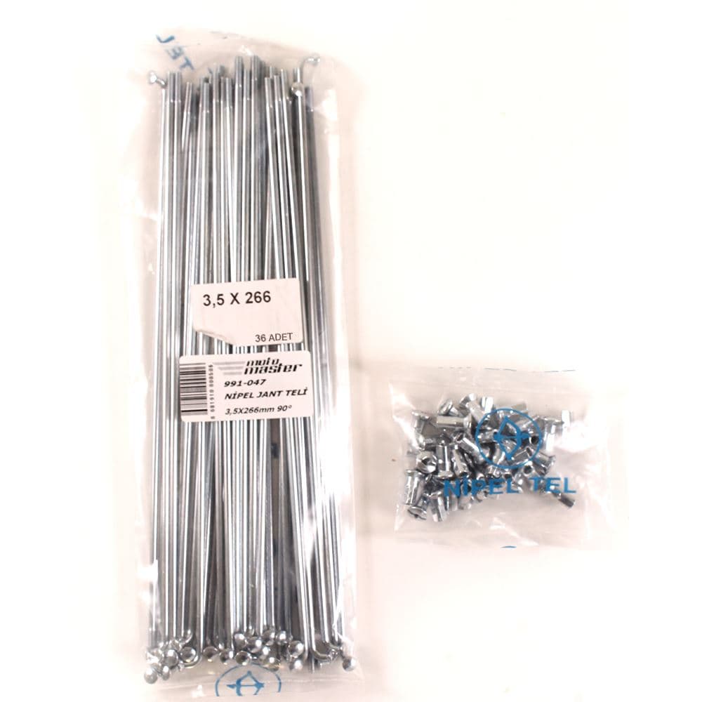 Nipel Jant Teli 3,5X266Mm 90°-Yamaha Kros