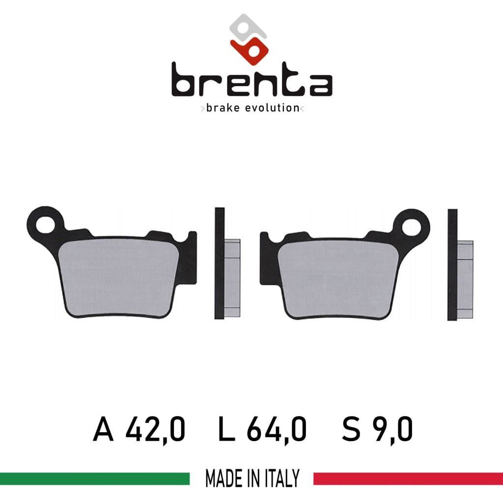 Husqvarna FC 250  Arka Disk Brenta Sinter Metal Fren Balata - görsel 2