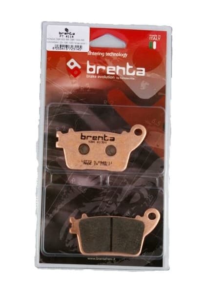 Brenta Kawasaki ZX-6 R 636 NINJA Disk Sinter Metal Fren Balata Arka (2013-2018)