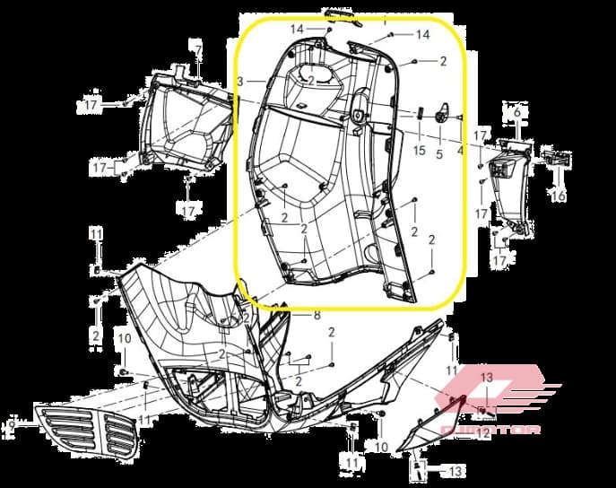 Qj Ltm 125 İç Kutu Kahverengi