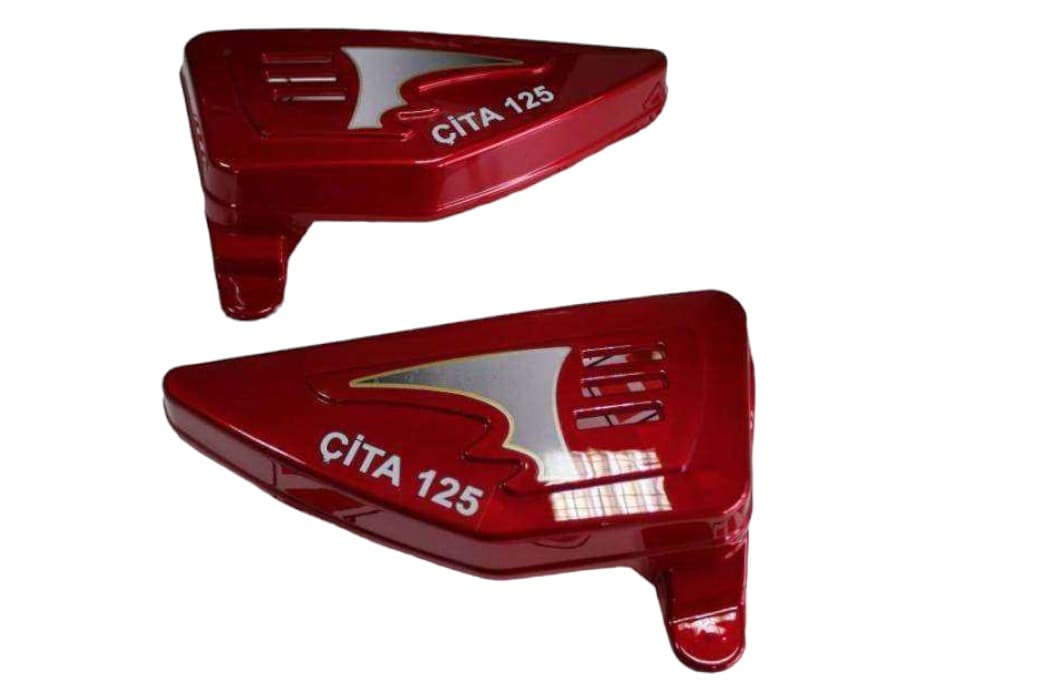 Cıta 125 Siyah Yan Kapak Kırmızı