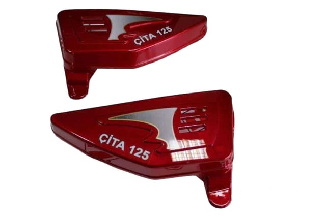 Cıta 125 Siyah Yan Kapak Kırmızı