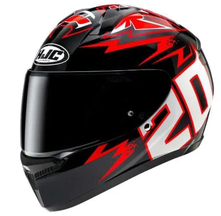 HJC C10 Diablo Mask MC1 Kapalı Motosiklet Kaskı
