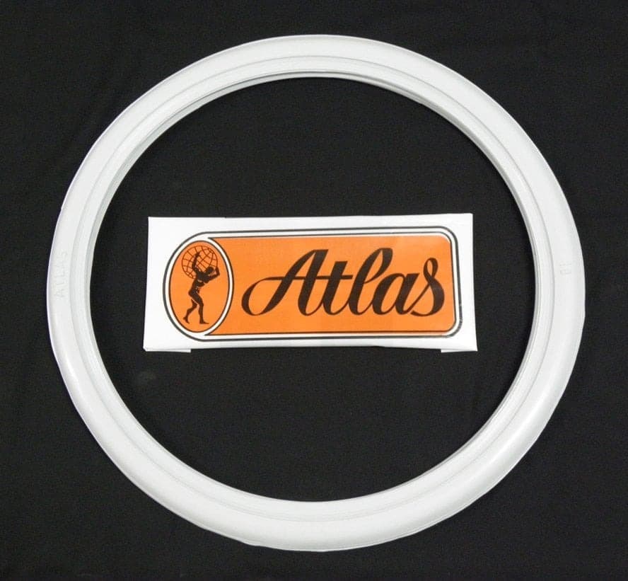 Motosiklet 18’’ Kalın Beyaz Yanak ATLAS