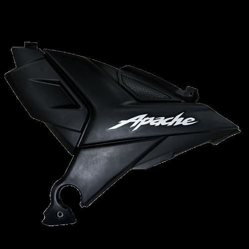 Tvs Apache RTR 200 Sol Sele Altı Yan Kapak Grenajı Siyah Orijinal 2023-2025