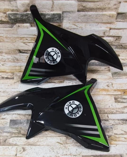 KUBA TK03 Depo Altı Yan Kapak Takım Yeşil Orijinal