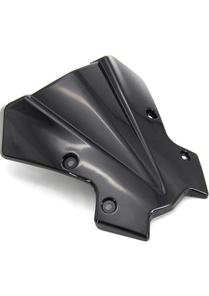 Quartz Realm Motosiklet Ön Ön Cam Ekran Viser Visor Rüzgar Deflektörleri Kawasaki Z650 Z900 2020-2022 Siyah (Yurt Dışından)
