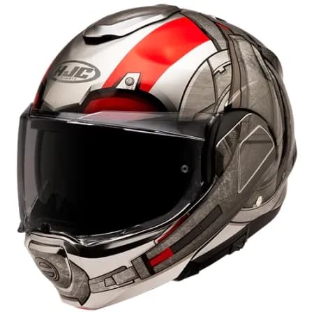 HJC F100 Ant-Man Marvel MC1 Çene Açılır Motosiklet Kaskı