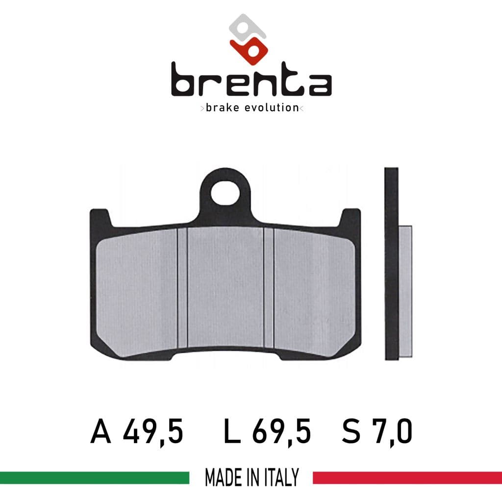 İndian CHIEF CLASSIC  Ön Disk Brenta Fren Balata - görsel 2