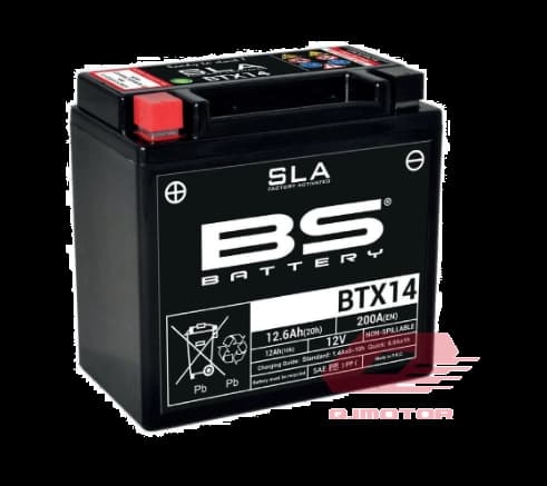 Qj Srt 550 BTX14-BS Akü