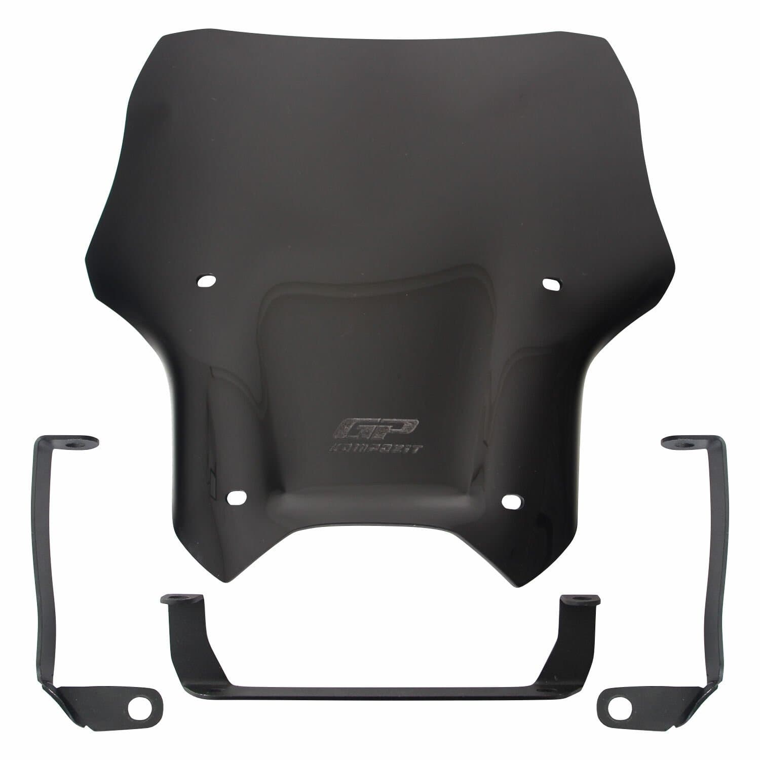 CF Moto 250 NK Spor Ön Cam Siyah 2023-2025 33 cm.