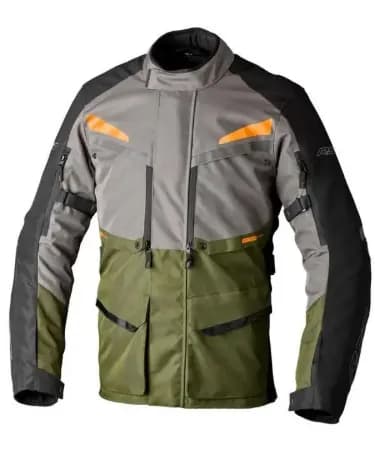 RST Maverick Evo CE Motosiklet Montu Haki Gri Turuncu