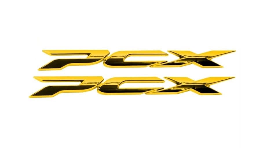 Honda PCX Etiket Takımı Nikel Gold