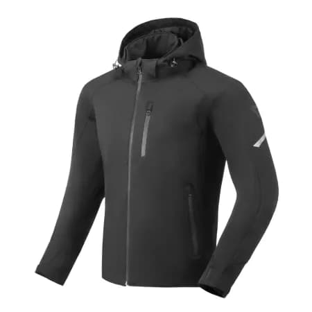 SECA Softshell District Motosiklet Montu Siyah