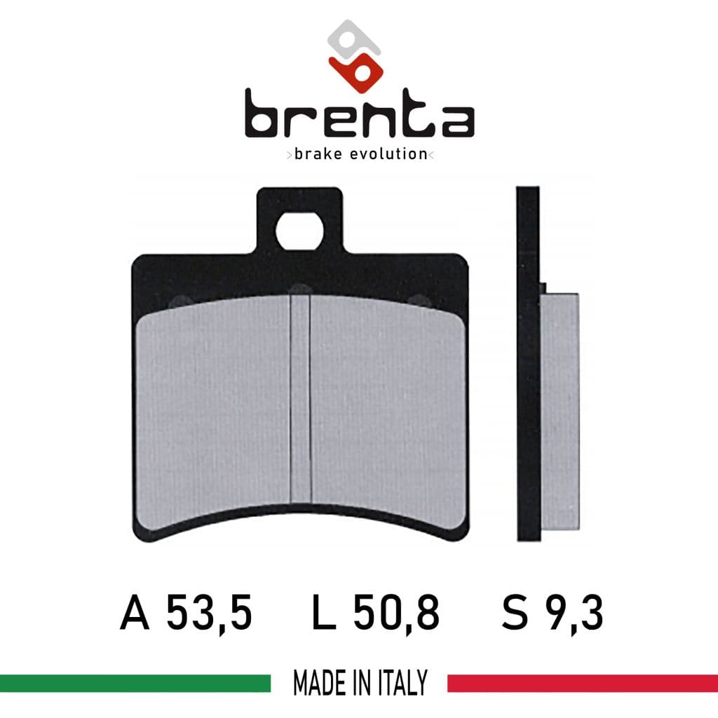 Benellı BN 251  Arka Disk Brenta Fren Balata Arka - görsel 2