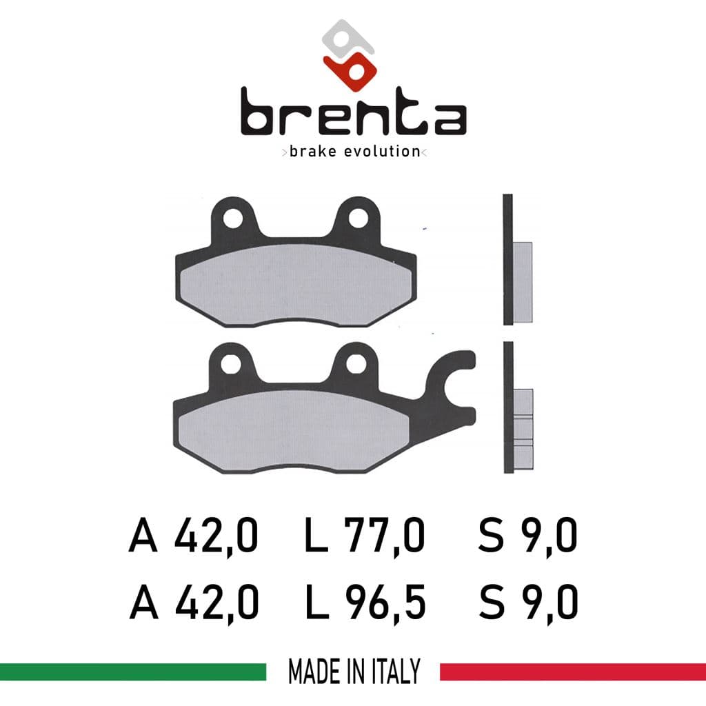 Yamaha YBR 250  Ön Disk Brenta Fren Balata - görsel 2