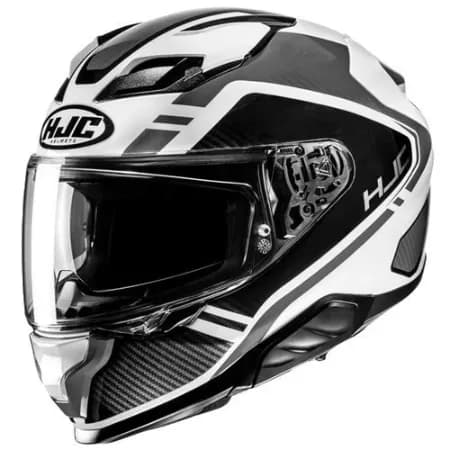HJC F71 Tozz MC5 Kapalı Motosiklet Kaskı Gri Beyaz