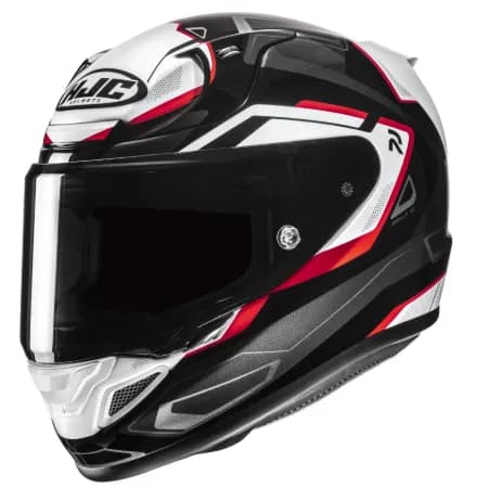 HJC RPHA12 Brels MC1 Kapalı Motosiklet Kaskı Siyah Beyaz Kırmızı