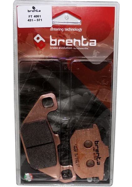 Brenta Kawasaki VN 750 VULCAN Disk Sinter Metal Fren Balata Ön (1986-1994)