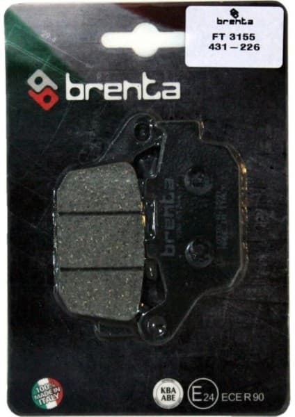 Brenta Kawasakı Kle Versys Lt 650cc 15-15 Arka Fren Balatası Brenta Orga