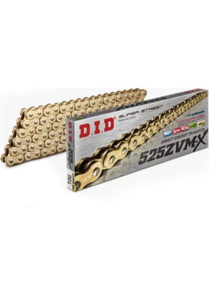 DID DID-525ZVM-X (GOLD)-112 Zincir Kawasakı Z 1000 1000CC (2003-2020)