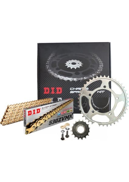 DID Dıd Kawasaki Zx-14 R Zincir Dişli Seti (2006-2011) Zvmx Zincir (Gold Renk)